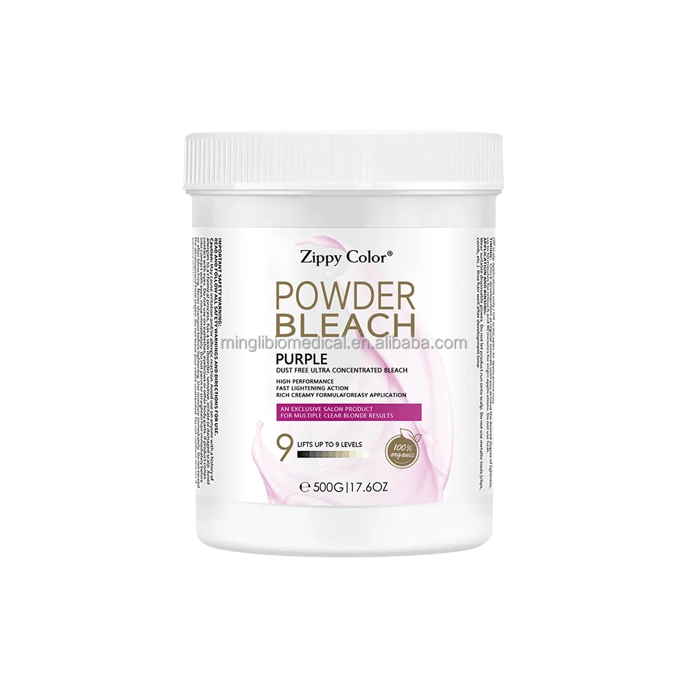 Professional Hair Bleach Powder Orange Vivid Color Professional Hair Bleaching Powder Lightening  Black Hair Bleach