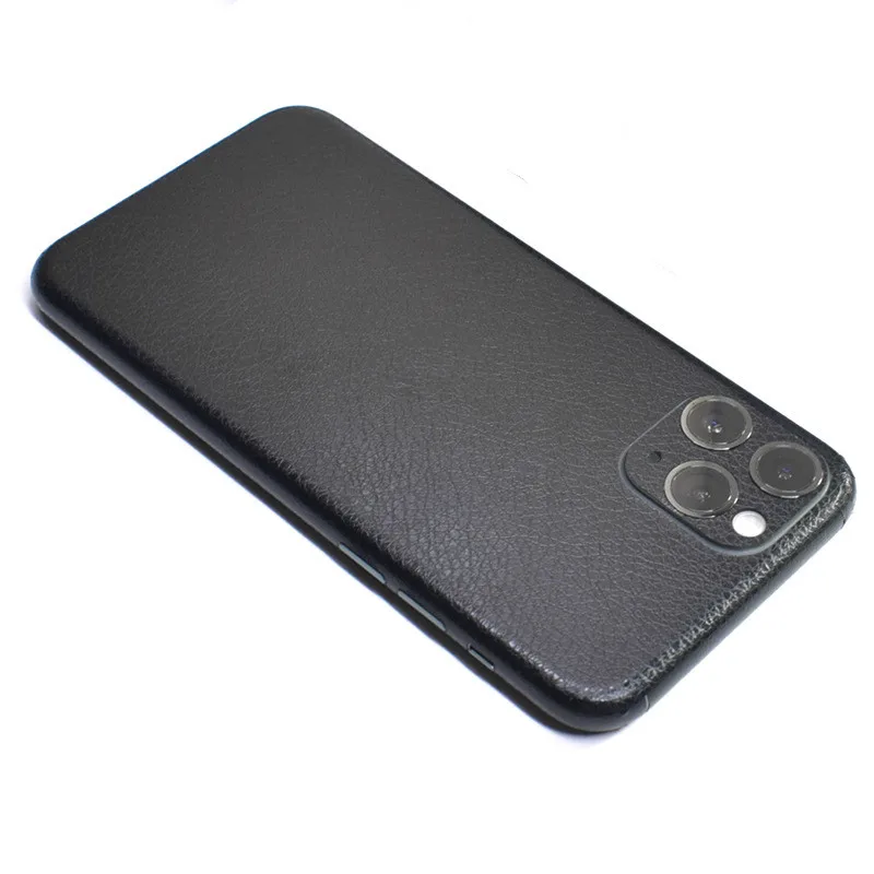 Роскошная супертонкая кожаная дизайнерская наклейка на заднюю панель для iphone 11 с наклейкой для камеры кожаная оболочка для телефона