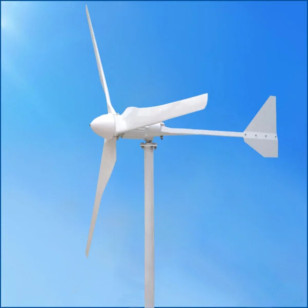 1000W 48v/96v/120v/220v/240v Horizontal wind turbine generator with wind mills electric generator