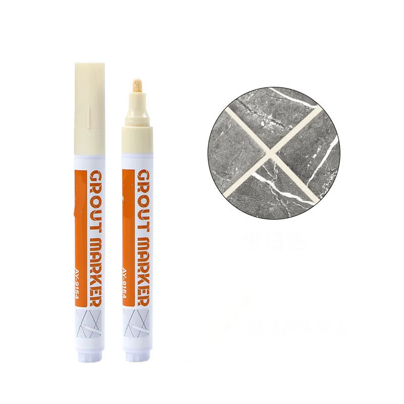 Wholesale custom logo Grout Pen Non-Toxic Grout Tile Marker Pen water-based Ceramic Tile Repair Pen for Home