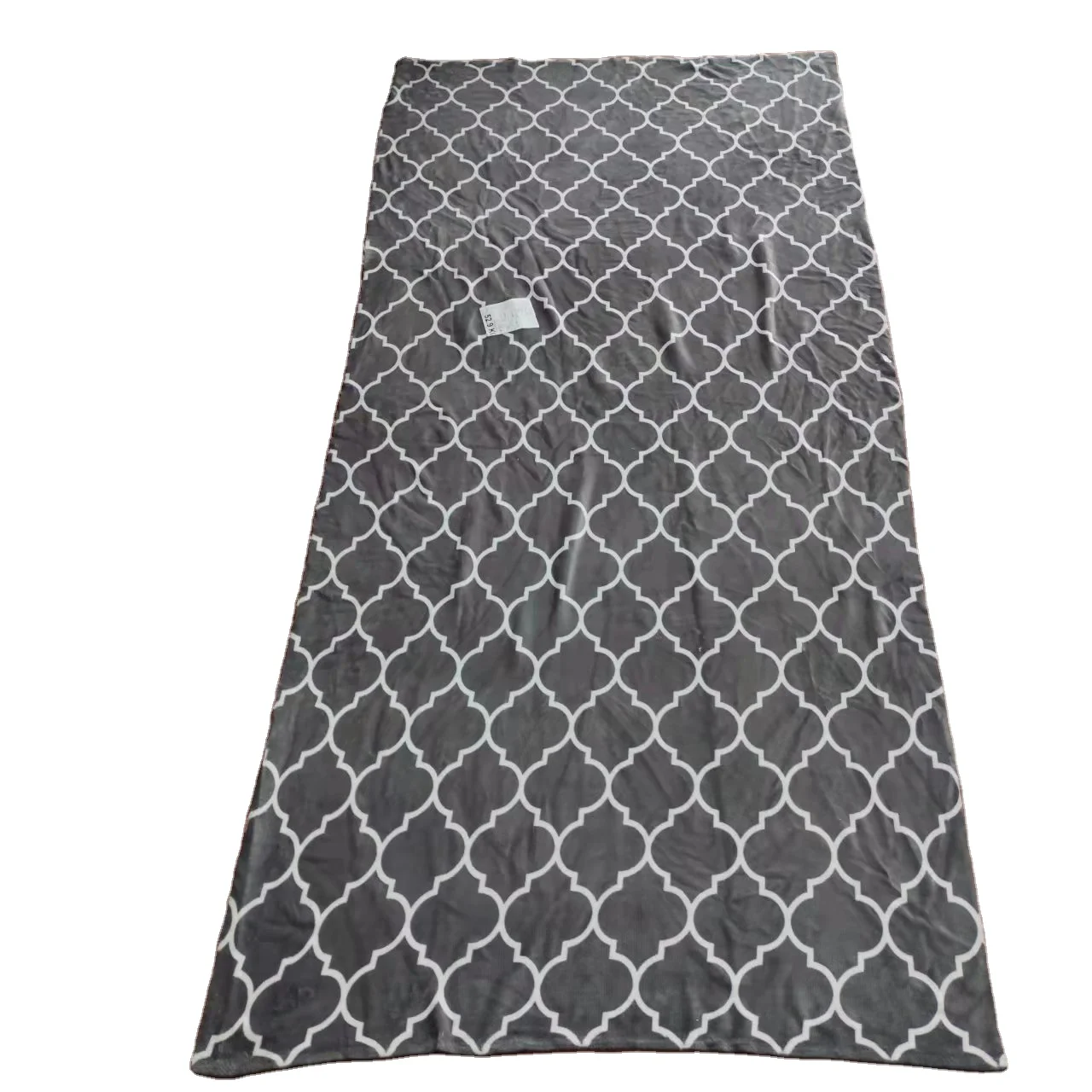 Supplier Black Bottom Fabric Material Single-Sided Printed Flannel Fabrics From China