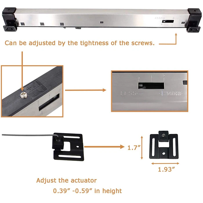 High Quality Hevy-duty Soft Close Mechanism for Barn Door