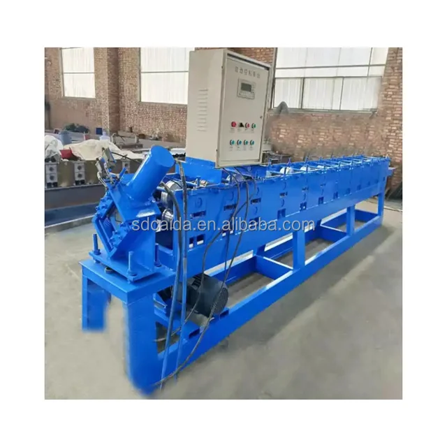 Aluminum alloy falling pipe manufacturing machine sewer pipe rolling forming machine rain tank manufacturing machine