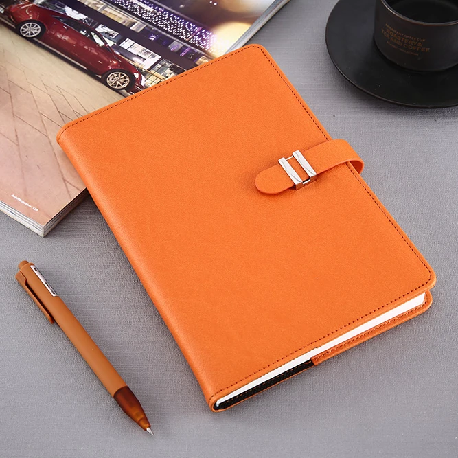 Latest new style PU leather customize cover A4/5/8 note book