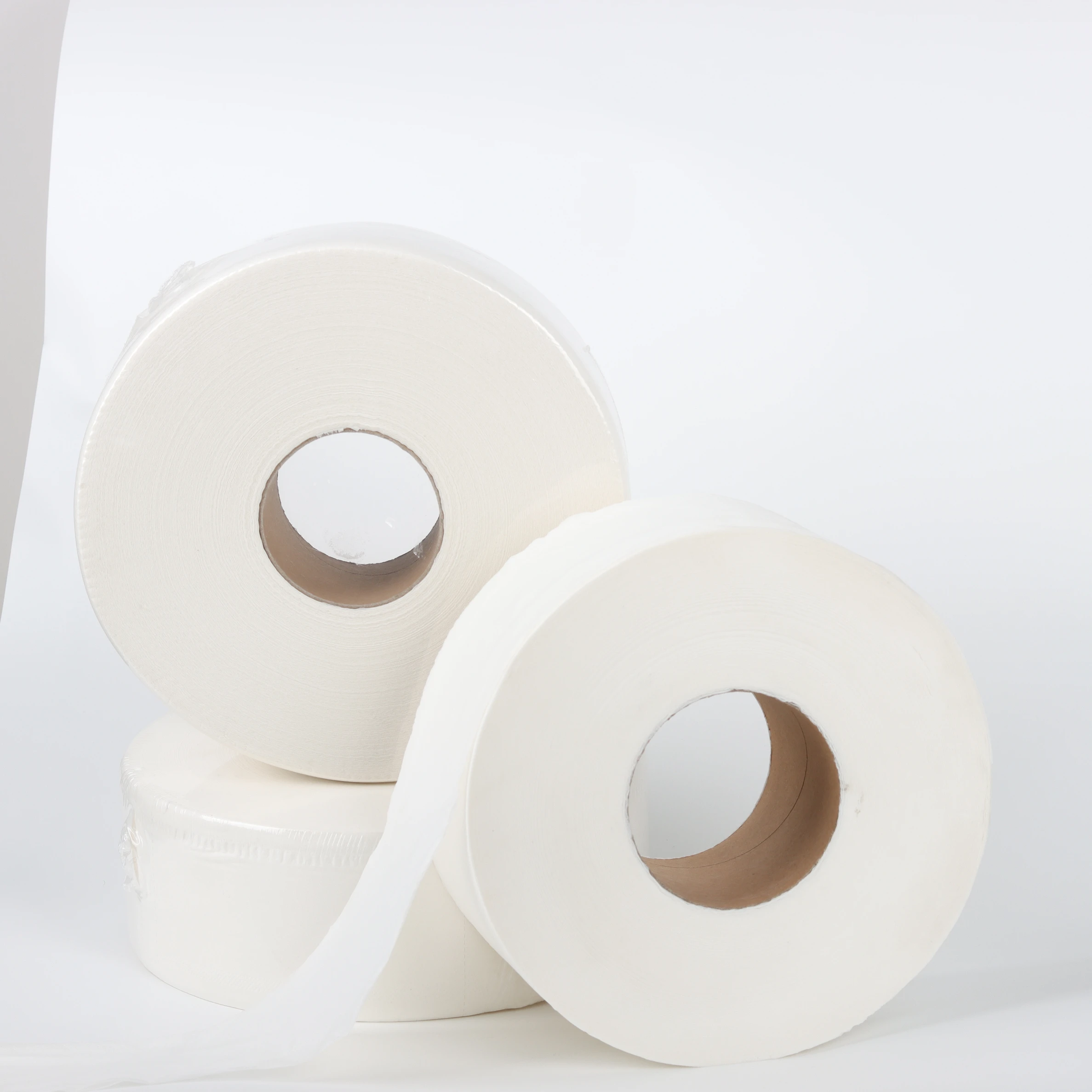 Commercial Toilet Paper jumbo toilet paper 100% Recycled Fiber, 2-PLY, White, 100% virgin wood pulp,bathroom tissue