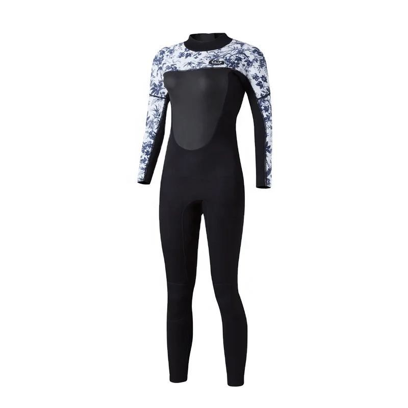 UOO Women Full Body Diving Suit Back Zip Wet Suit for Snorkeling