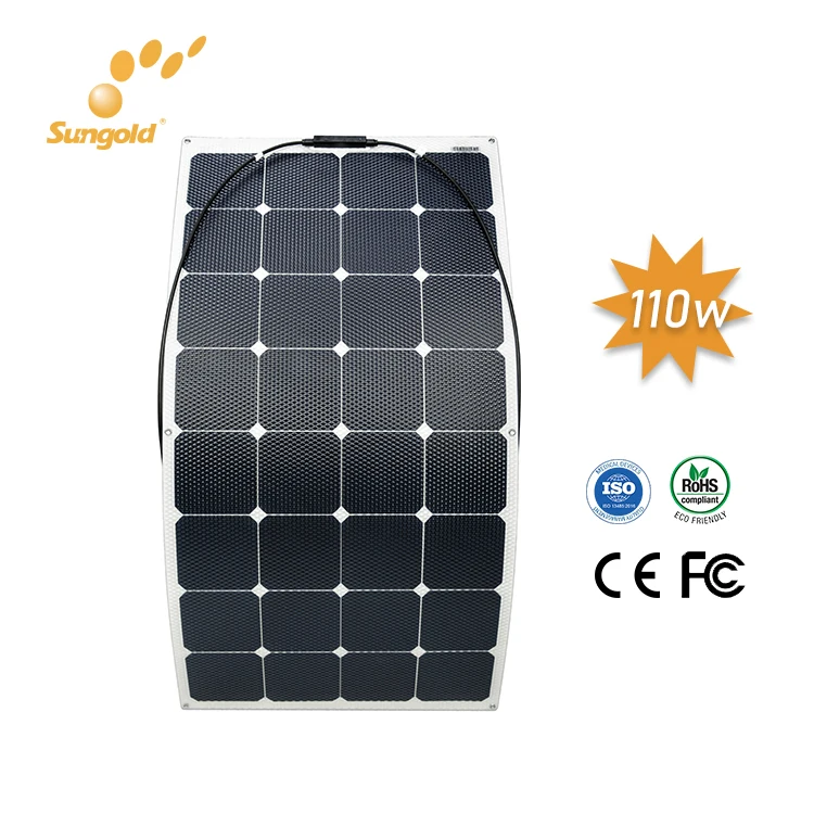  Sungold горячая Распродажа sunpower Гибкая солнечная панель