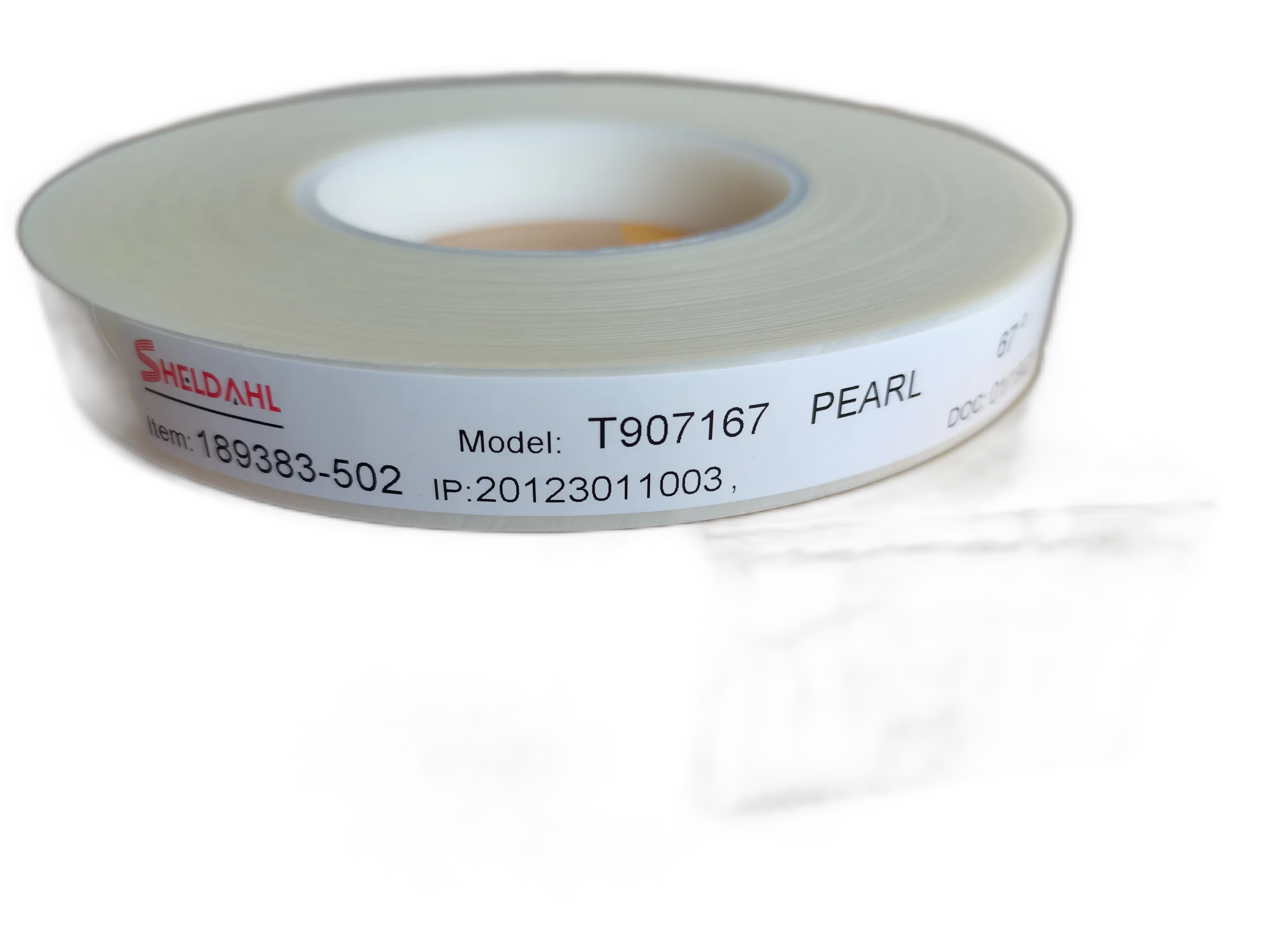 25mm Pearl Abrasive Belt Splicing Tape for Sanding Joint Press
