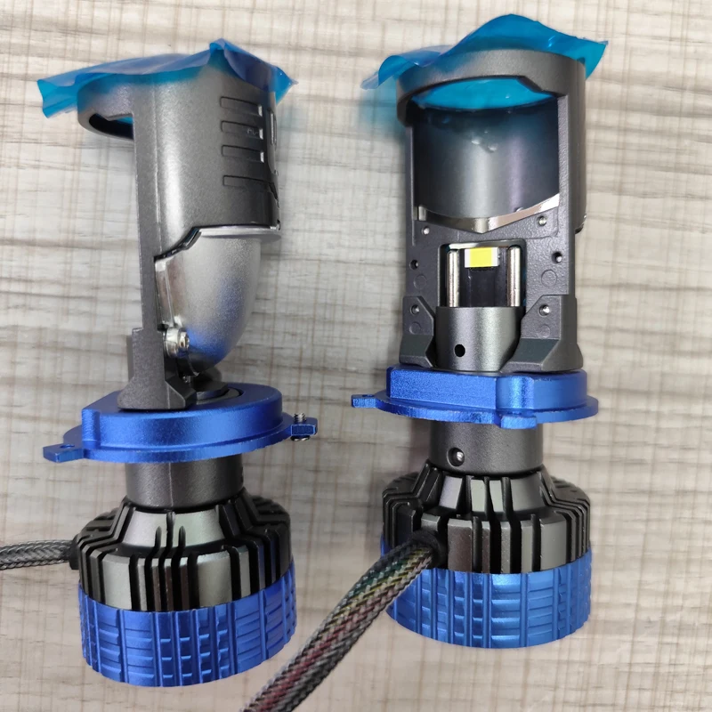 Mini MT9 65w Led Headlight Spot Beam White Light High Low Beam Mini Lens Headlight Led Projector Headlight