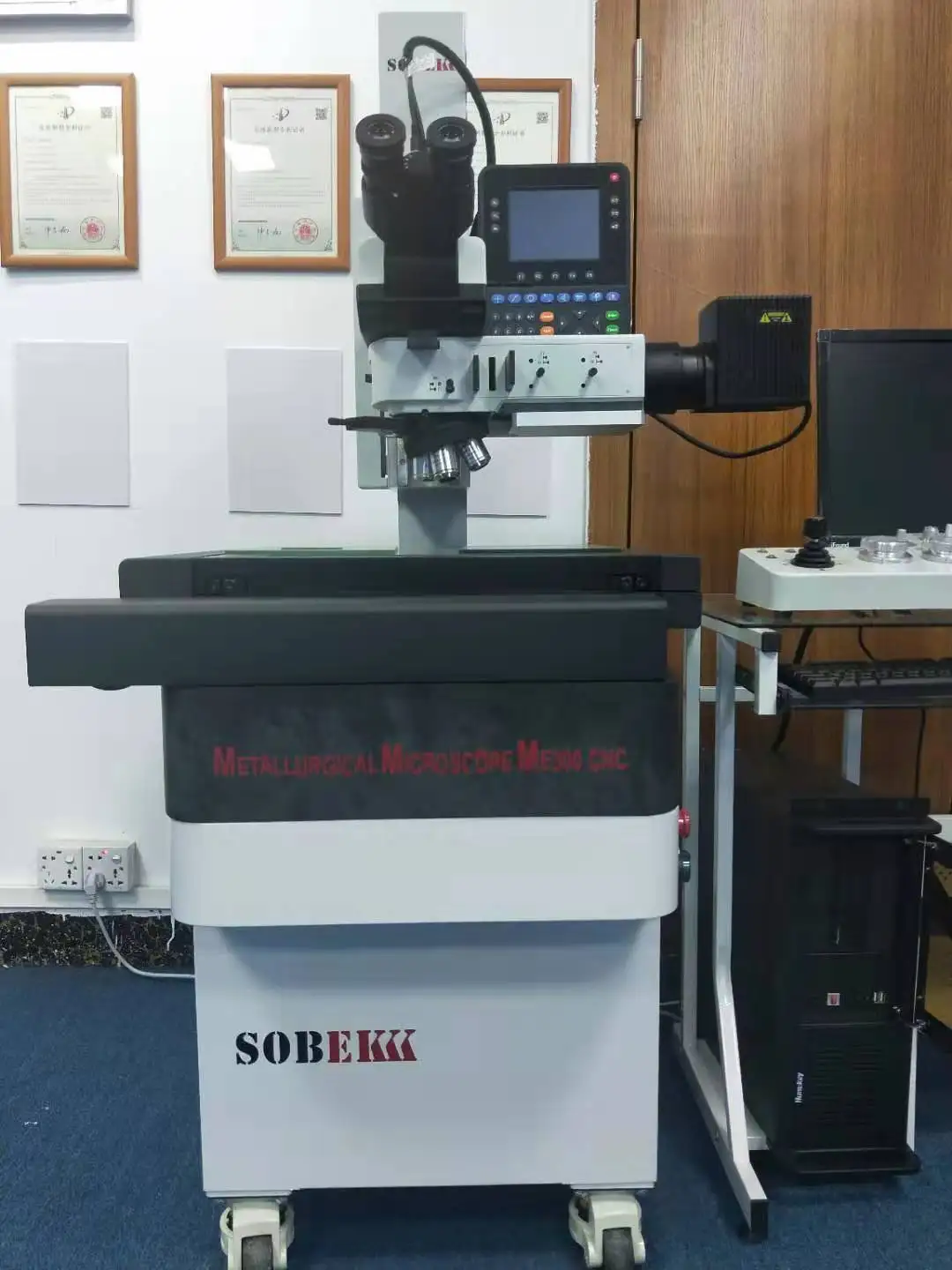 High magnification testing machine solutions Tool metallographic microscope Production workshop