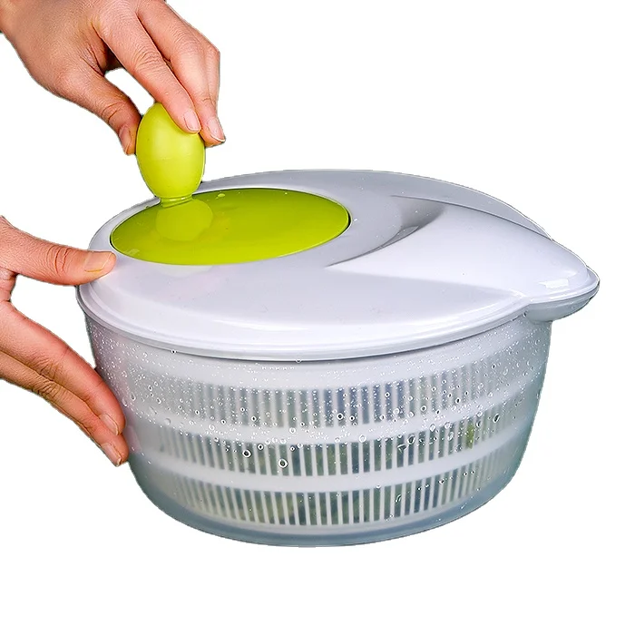 Kitchen Food Processor 3-Blades Salad Chopper And Spinner Vegetable Super Slicer Multipurpose Cutter Dicer