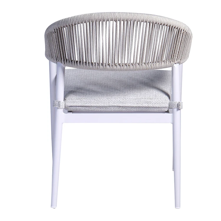 Кресло для балкона дизайнерский набор роскошная уличная садовая мебель отеля бистро алюминиевое уличное кресло патио