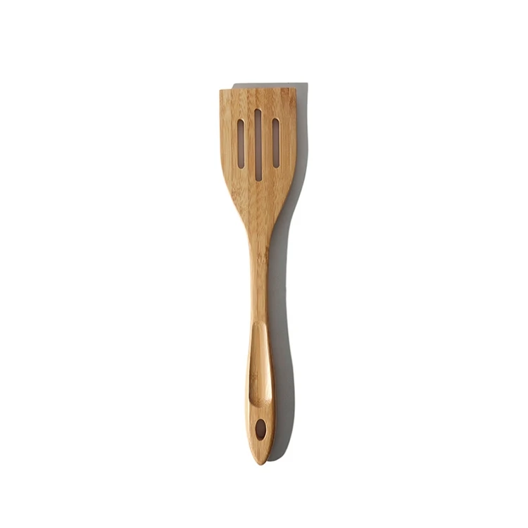 
Eco Friendly Pancake Shovel Pot Spatula No Paint Long Handle Kitchen Tools Wood Bamboo Utensils Kitchen Spatula 