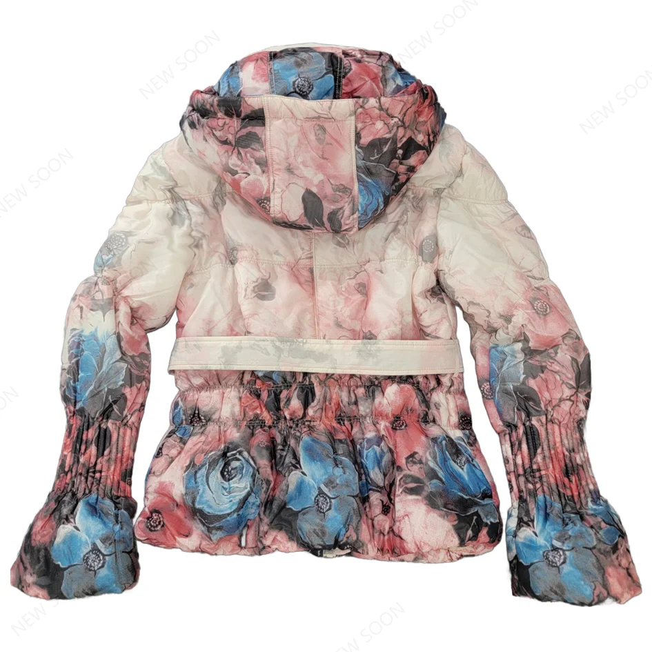 2025 High Quality Autumn Full Print Kids Custom Jackets for Girls New Design Girls Coat With Zipper