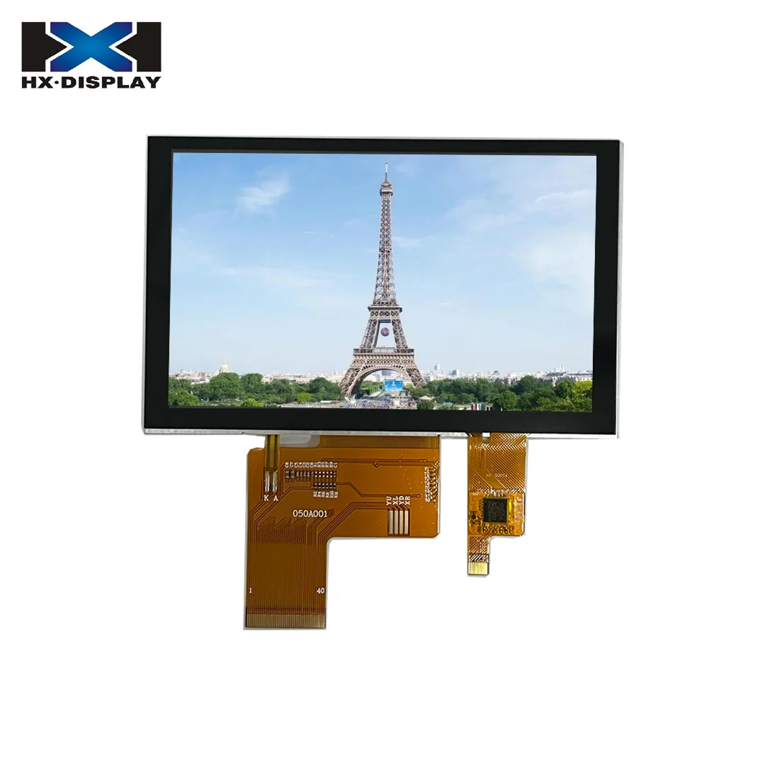 5 Inch 800*480 RGB IPS CTP Capacitive Touch Panel tft lcd touch screen module display