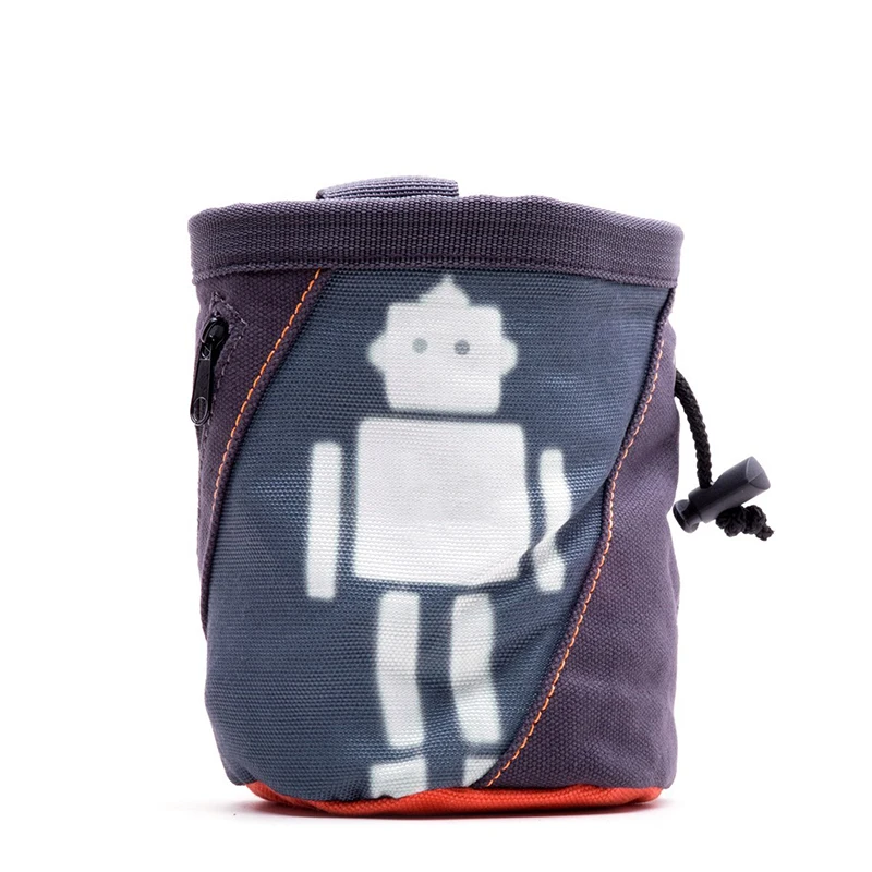Cute Printing Canvas Chalk bag for Rock Climbing Magnesium Bag