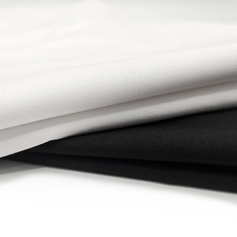 TR 80/20 polyester rayon viscose hot sale cheap price high quality breathable easy care wholesale factory stock fabric for cloth