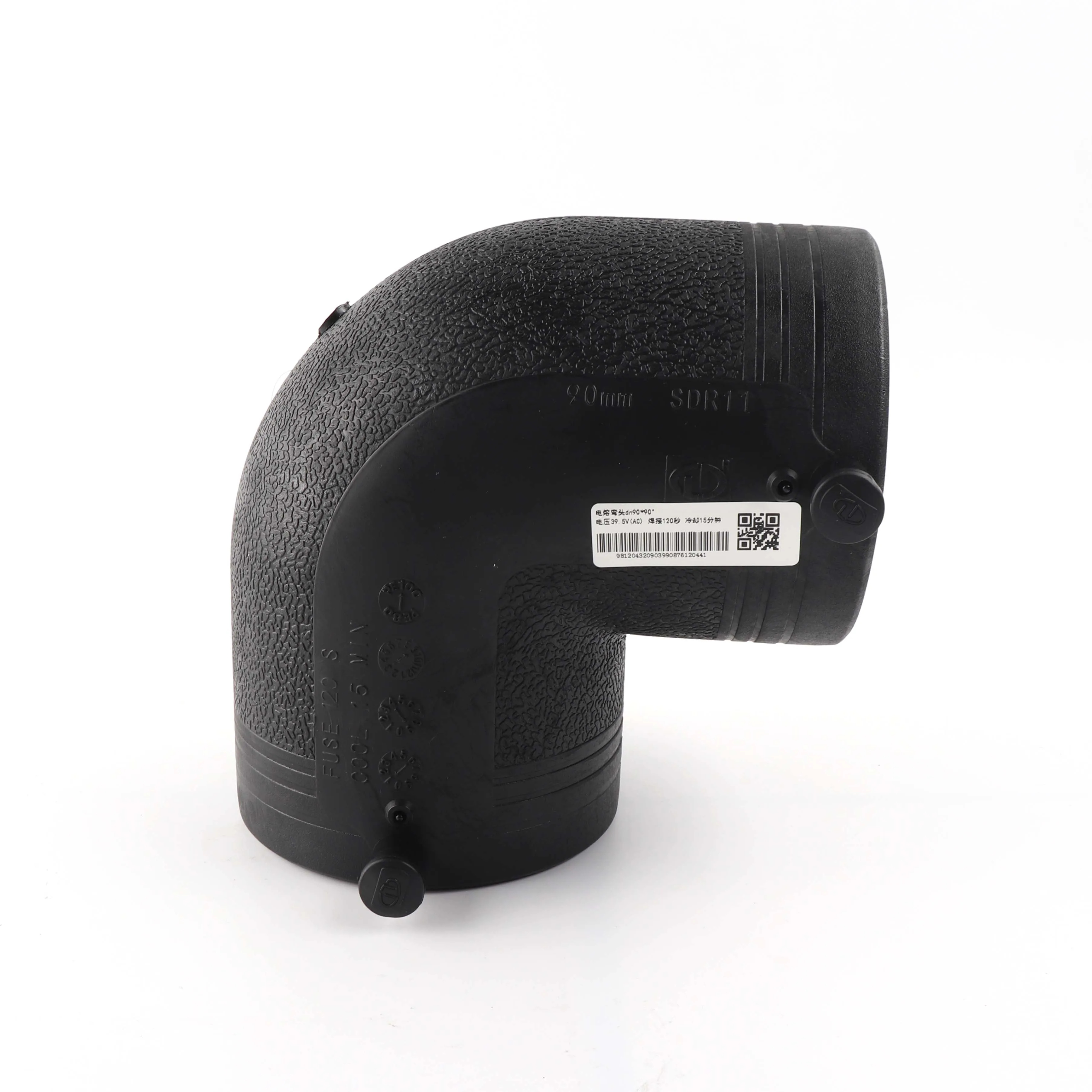 90 degree electrofusion welding plastic hdpe elbow pipe fittings