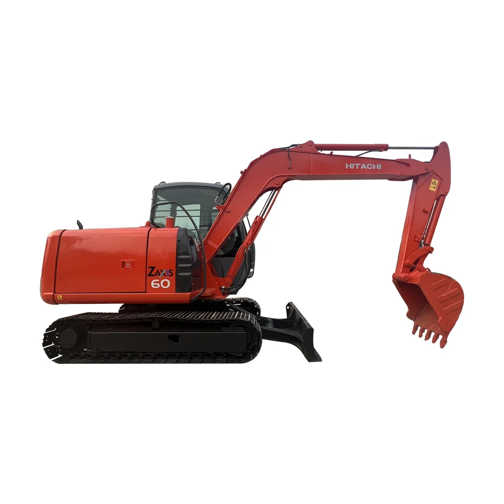 Экскаватор б/у HITACHI ZX60 высокого качества 6 тонн японский оригинальный подержанный экскаватор с низким рабочим временем 90% новый
