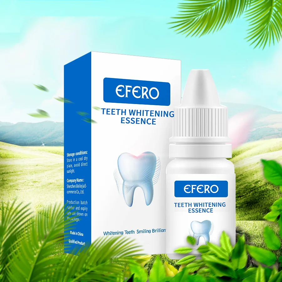 EFERO Deep Cleaning Coffee Tea Stains Removal Natural Teeth Whitening Serum