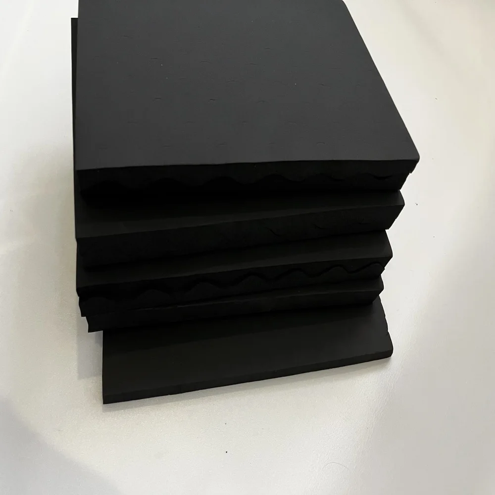 1M*2M Neoprene Foam Rubber Closed Cell And Open Cell High Density Heat Insulation Fire Retardant Epdm Foam Sheet