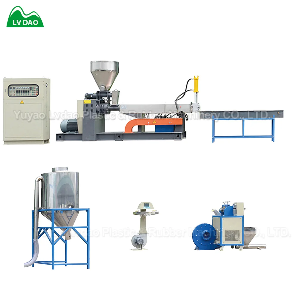 
hot sale economical hard scrap pelletizing machine line for abs pp 