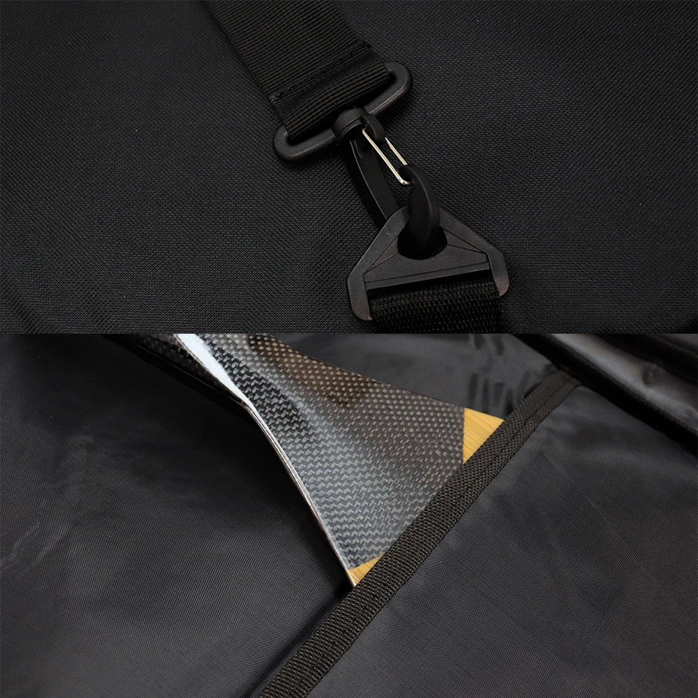 Portable Carbon Fiber Paddle Storage Bag Double Head Kayak & Paddleboard Accessory for Fishing Gear Organization