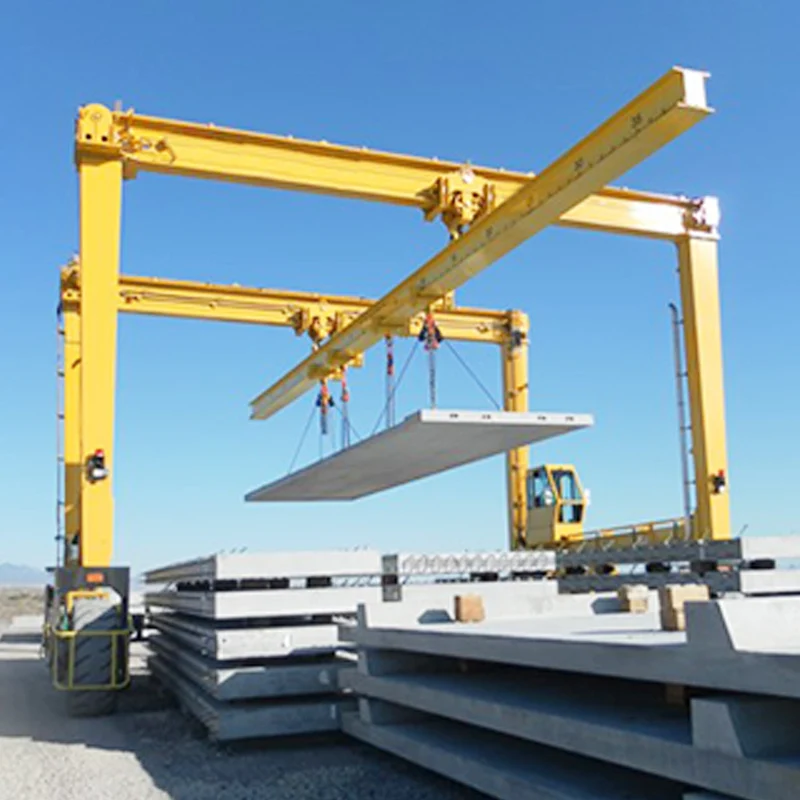 40 ton heavy duty container straddle carrier for sale lifting equipment rubber tyre gantry crane on sale