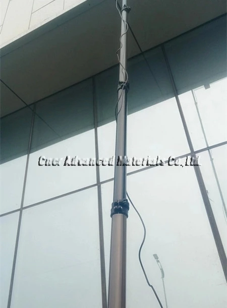 Трубка-удлинитель из углеродного волокна диагональю 6 м 8 5 10 3K телескопическая стойка стекловолокна для