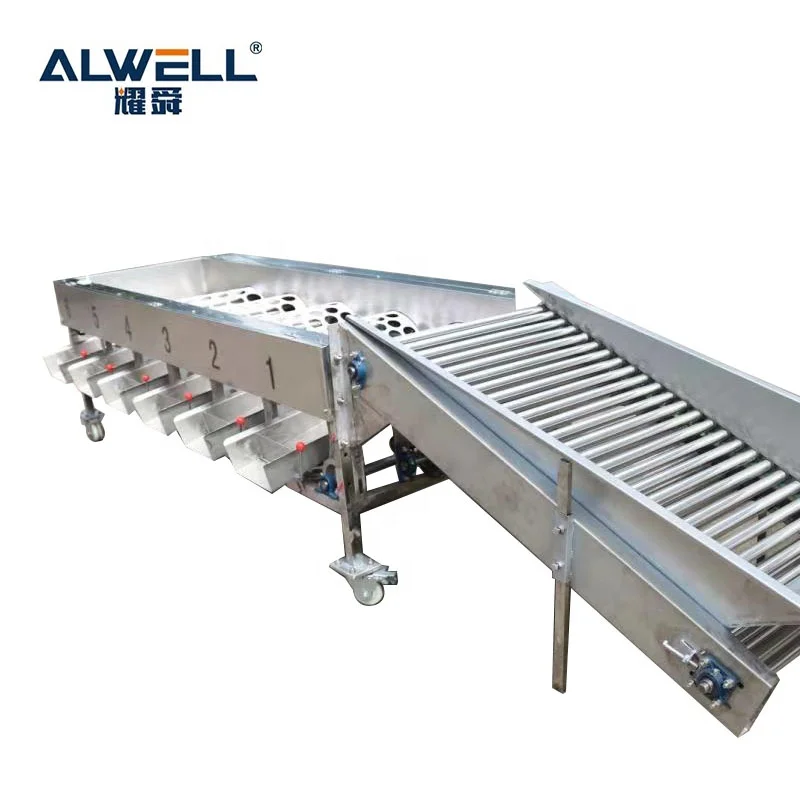
China Factory Fruit and Vegetable Sorting Machine By Size Sorting 
