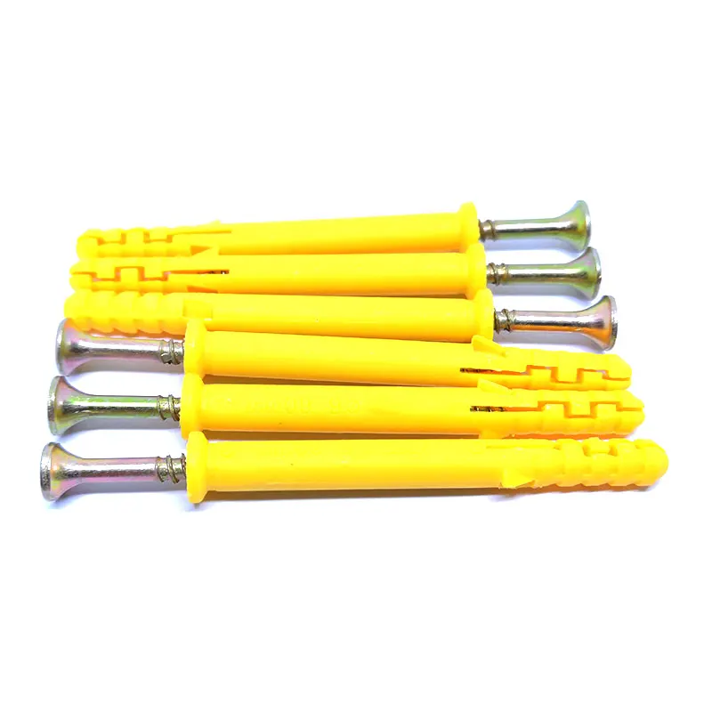 HOT Hammer Fixing Anchor Plastic Wall Plug With Screw Plastic Anchor