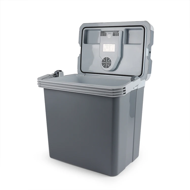 30L camper 12v upright fridge auto electric truck fridge with handle camping 12v car fridge for camping truck rv boat