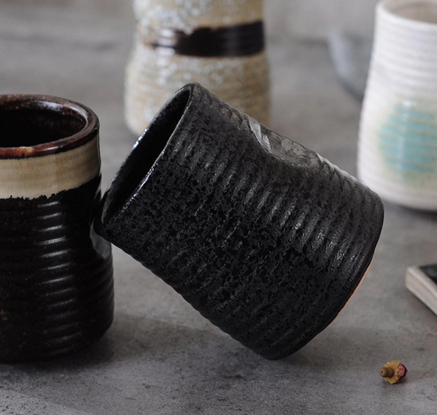 Good Quality Coffee Set Porcelain Mugs Stoneware Japanese Ceramic Mug Vintage Cups Eco Friendly Tea Cup