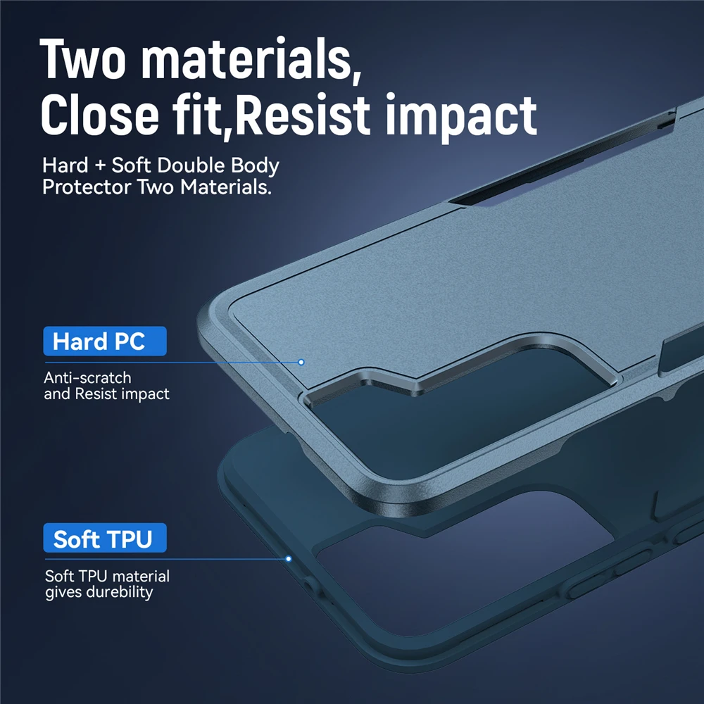Amazon Hot Heavy Duty Armor Case for Samsung S22/S22+/S22 Ultra Shockproof Drop Protection Protective Phone Case