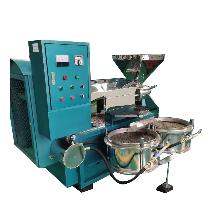 commercial  cold and hot oil press full-automatic corn rape oil press machine