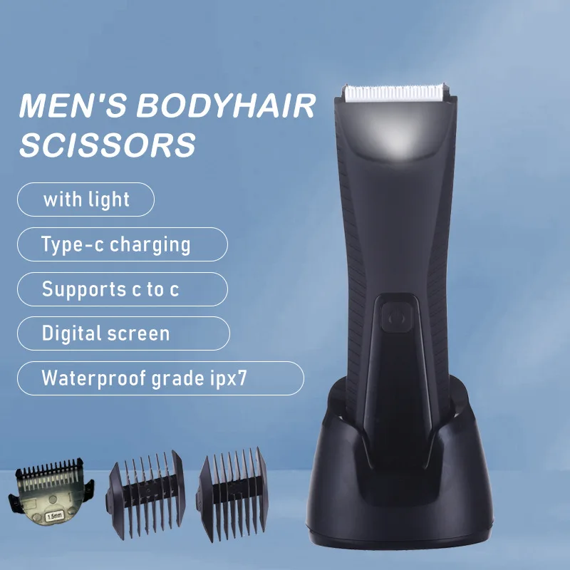 Portable Household Waterproof, Safe, Rechargeable Handheld Hair Removal Device, Beard Shaver