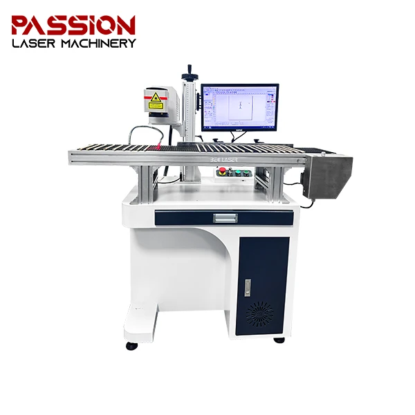 temper glass maker machine Optical desktop CO2 marking machine60W 100w laser marking machine 200*200 laser engraving machine