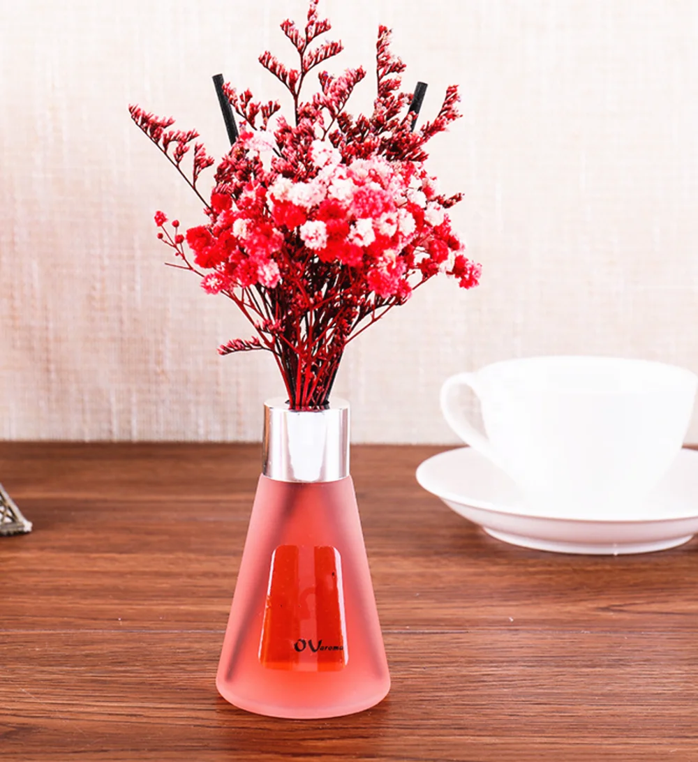 50ML 150ML 200ML wholesale decorative bottle  perfume  glass bottle  fragrance reed diffuser bottles with oil