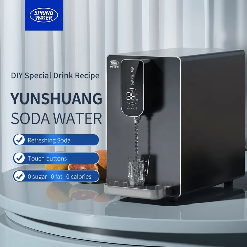 New Design Soda Water Aerator Co2 Soda Maker Machine Desktop Sparkling Water Machine For Home Use