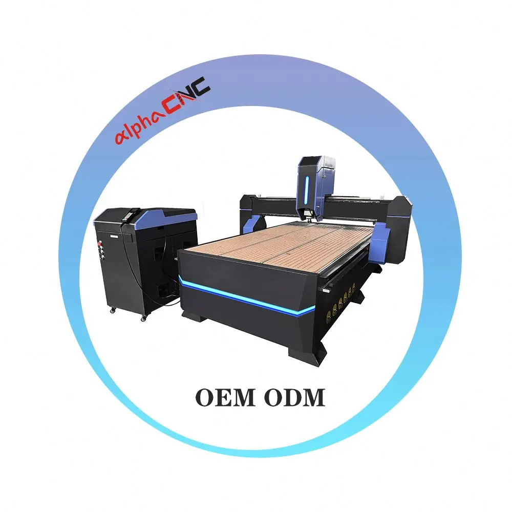 New Design Jinan Cnc Wood Router 1325 Pvc Cutting Mdf Engraving Woodworking Machine