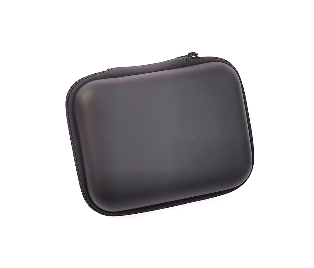 Promotional Zipper Earphone Eva Case Leather Style Multi Case with PU material for LOGO OEM