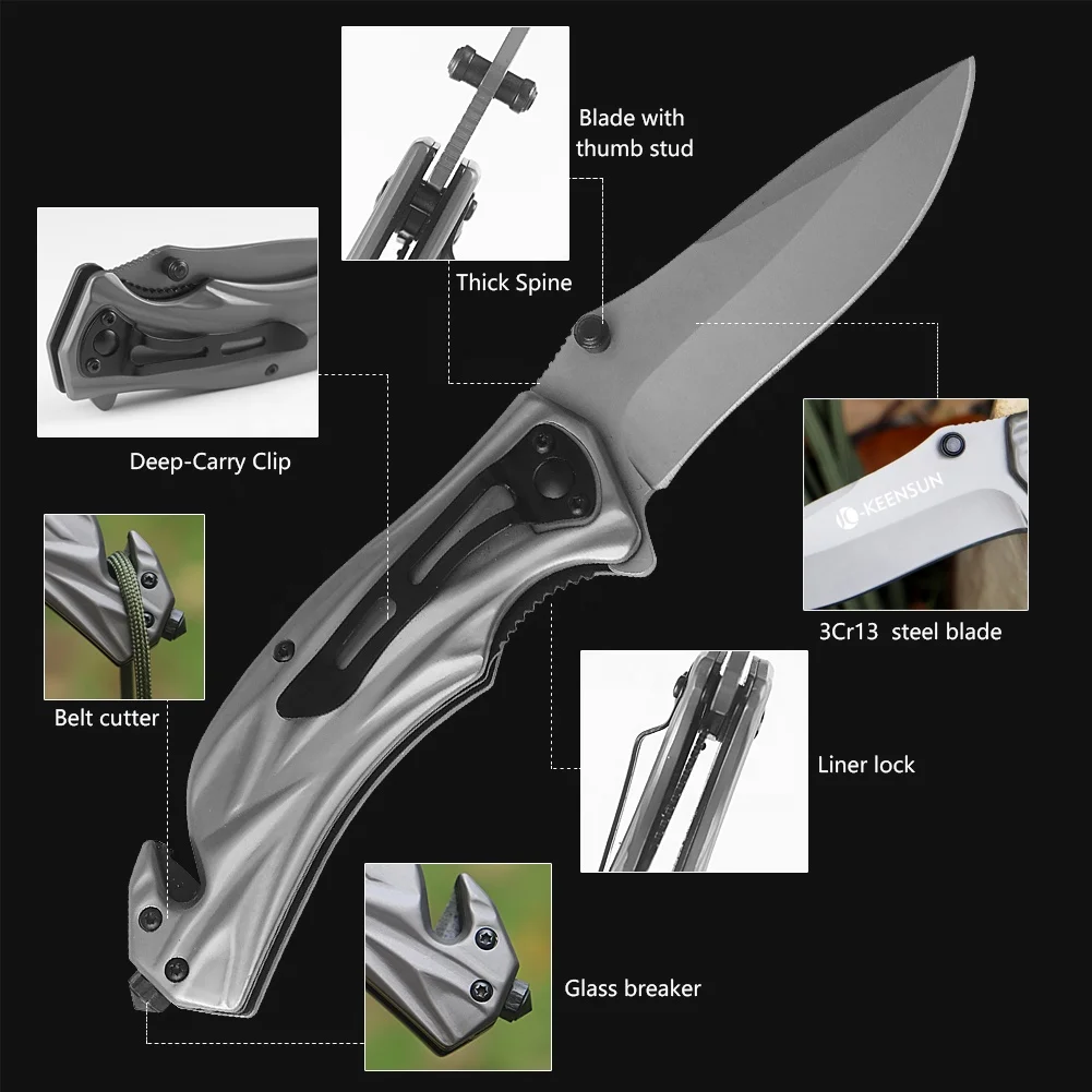 wholesale New Product pocket knives in bulk sharp folding fold hunting outdoor camping knife for custom