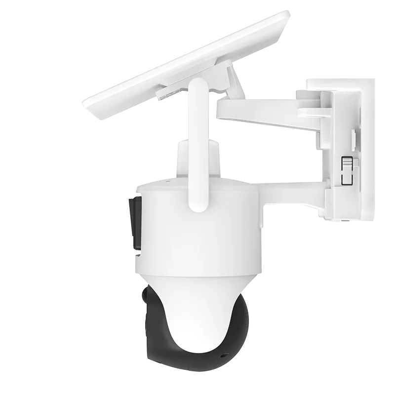 4MP Wifi Solar Camera 2 Lens Dual Screen V380 Outdoor IP Security Protection Products Battery Camera Solar Camera