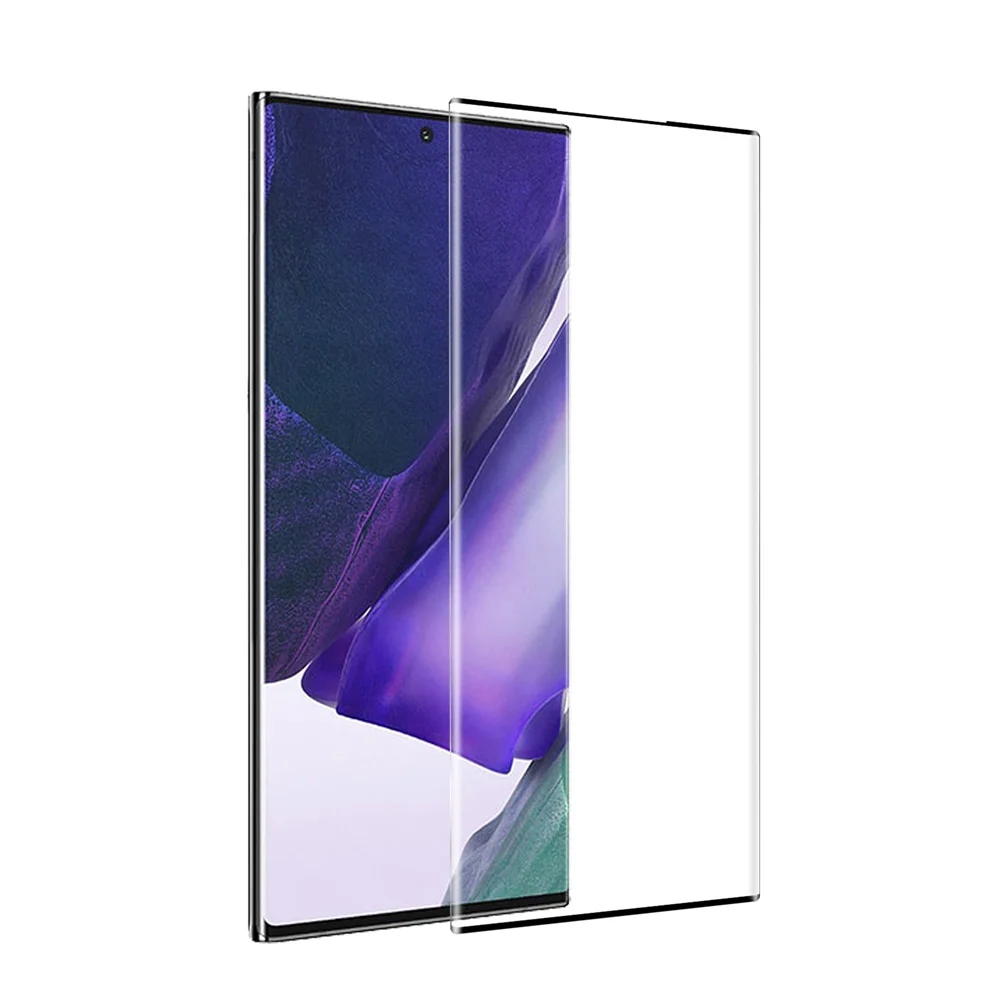  Для Samsung NOTE 20 Стекло экрана полное покрытие закаленное стекло 9H 0 33 мм защита с розничной