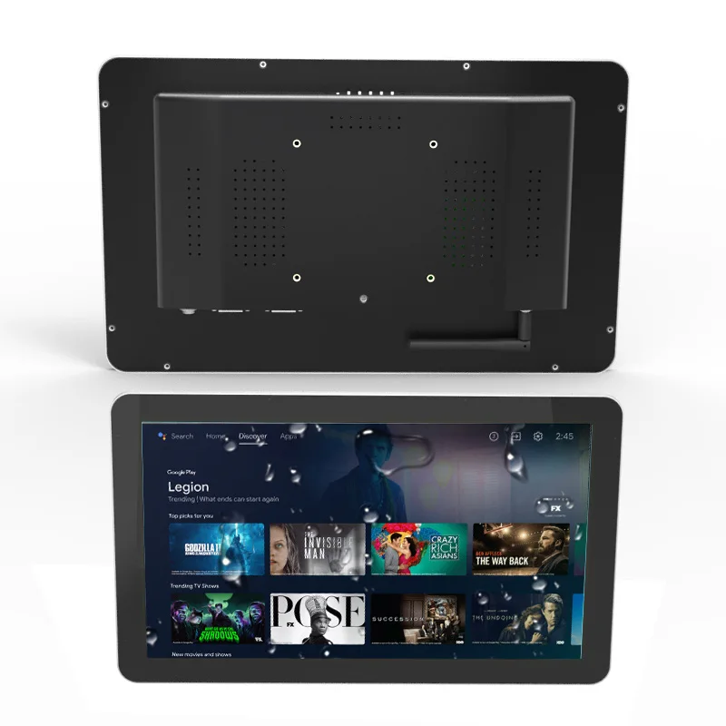 hot sell 15.6 inch touch screen Android/WIN10 industrial embedded wall mount touch screen panel PC