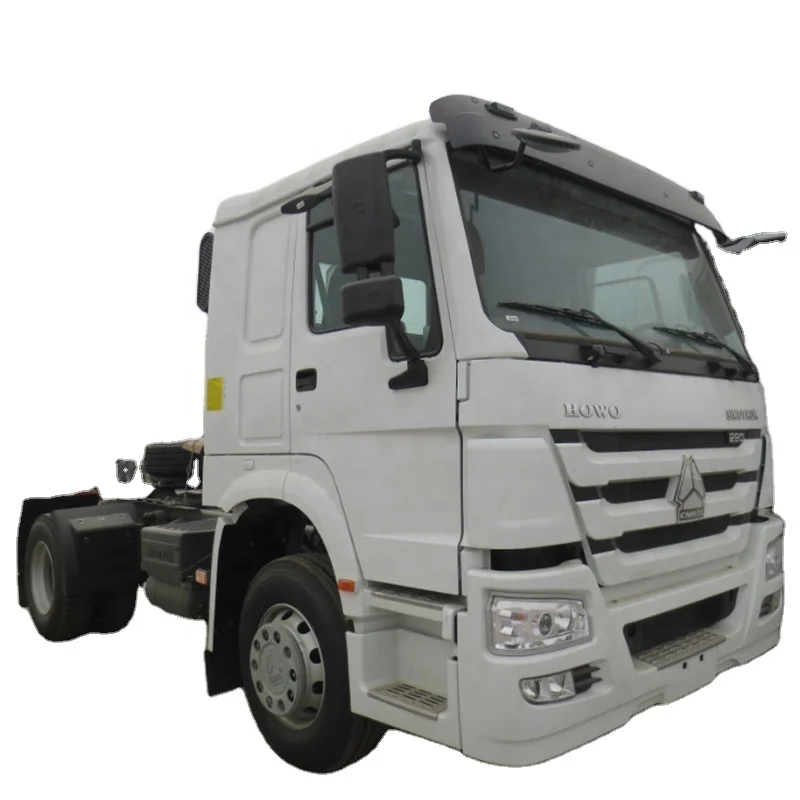 Logistics Work SINOTRUK HOWO 4X2 Tractor Truck Head 6 Wheeler 336HP 371HP Prime Power For Sale