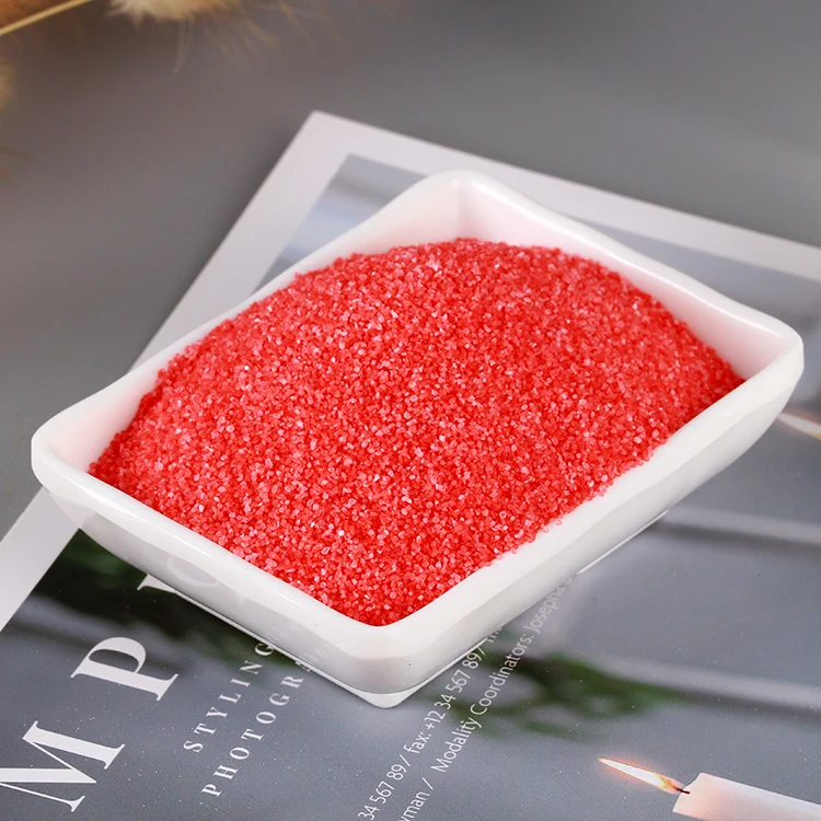 Flower Pot Plant Pavement Artificial Colored Sand Pearl Luster Painting Grade Color Sand For Garden