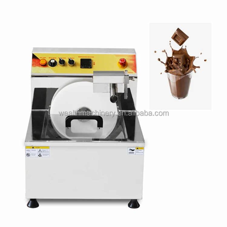 Fully Automatic Stainless Steel Chocolate melting equipment chocolate continuous tempering machine