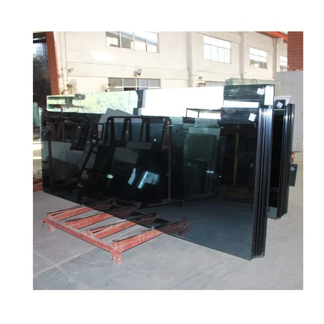 Tinted Heat reflective  glass thickness 10mm for commerical building
