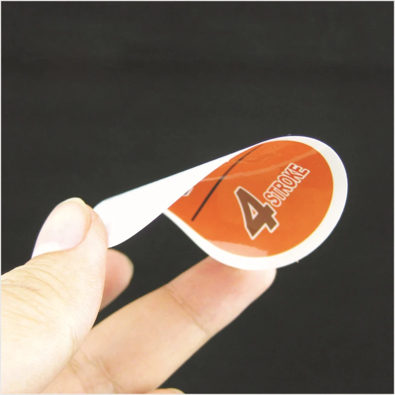 promotional strong removable vinyl writable sticker for shipping